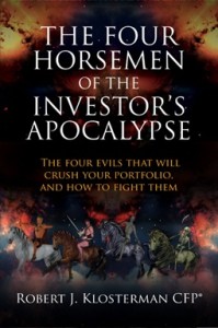 his blog post is an excerpt from Bob Klosterman’s book, “The Four Horsemen of the Investor’s Apocalypse,” and has been edited for formatting purposes. What Works for Investing “Rory Corrigan, planning associate at White Oaks Wealth Advisors, Inc. in Minneapolis, likes to say, ‘Never love something that can’t love you back.’ This statement is clearly appropriate beyond the investing world, but is especially relevant with regard to investing. Frequently, I encounter people who have attached themselves emotionally to their investments. ‘That stock got me where I am today,’ or ‘My dad (mom, grandfather, aunt, uncle) gave me that as a gift.’ The ultimate truth is that you may care, but clearly the stock, company, or building does not give a whit in any shape, manner, or form about your feelings. It is always helpful to be emotionally detached from investments and investing decisions. Most bad investment decisions are emotional ones. Save your emotional attachment for someone who can love you back. The investment won’t! Story Lines One of the challenges for investors is that there is an exciting story for every investment idea. No story… no reason to take action. No exceptions! As human beings we all like ‘stories’ and the story is often compelling. Unfortunately, in reality, there are at least two story lines and likely multiple stories for each investment. Determining which stories are realistic is often challenging and part of an intelligent due-diligence process. I always like a good story, but when it comes to investing, I need to discount the story, no matter how compelling it is, because the value is what will pay me back, not the story. Ultimately, the relative value in context with similar investment opportunities is paramount in sifting out the ‘story’ from reality.” The Investor’s Apocalypse This excerpt outlines some important points regarding the decision to make investments, keep them, change them, and so on and so forth. It’s dangerous to hold sentimental value in something inanimate because that is not going to generate value for you in any way, nor will it help your family and avoid you from losing wealth. Realistically, as mentioned above, it’s the value of your portfolio that’s going to pay you back, not the story attached to it. Creating and fostering a high-probability portfolio takes, as referenced from the book again, the following: “1. Valuations--not paying too much for an asset; Diversification--not believing you are so smart that you ‘know’ the best investment; Rebalancing--a process to sell high and buy low on a regular basis” To learn more and get another free preview of Bob’s book, we invite you to check it out on Amazon or peruse some of our other resources that will be of use to you when deciding how to invest with the greatest probability of success.